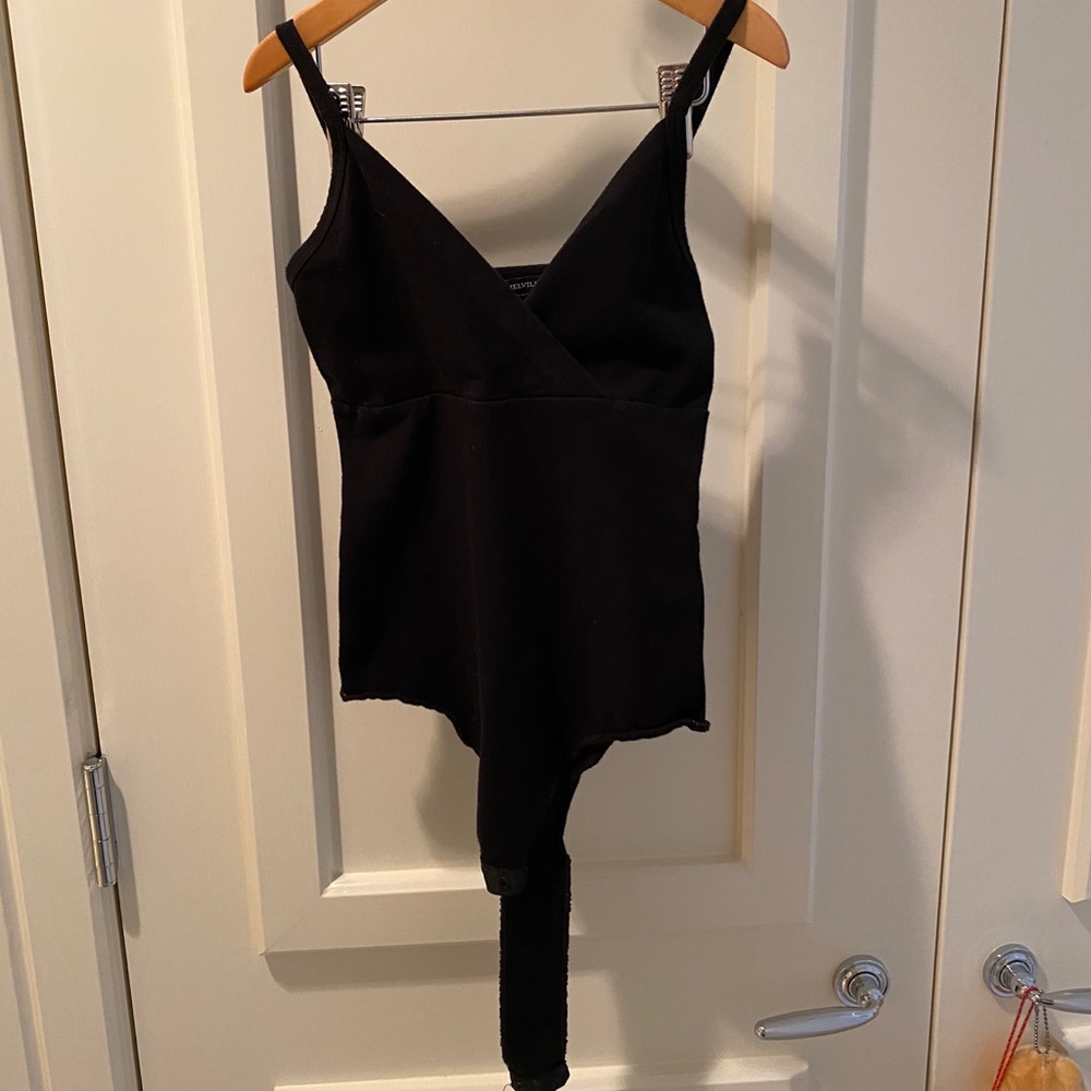 Black Brandy Melville bodysuit